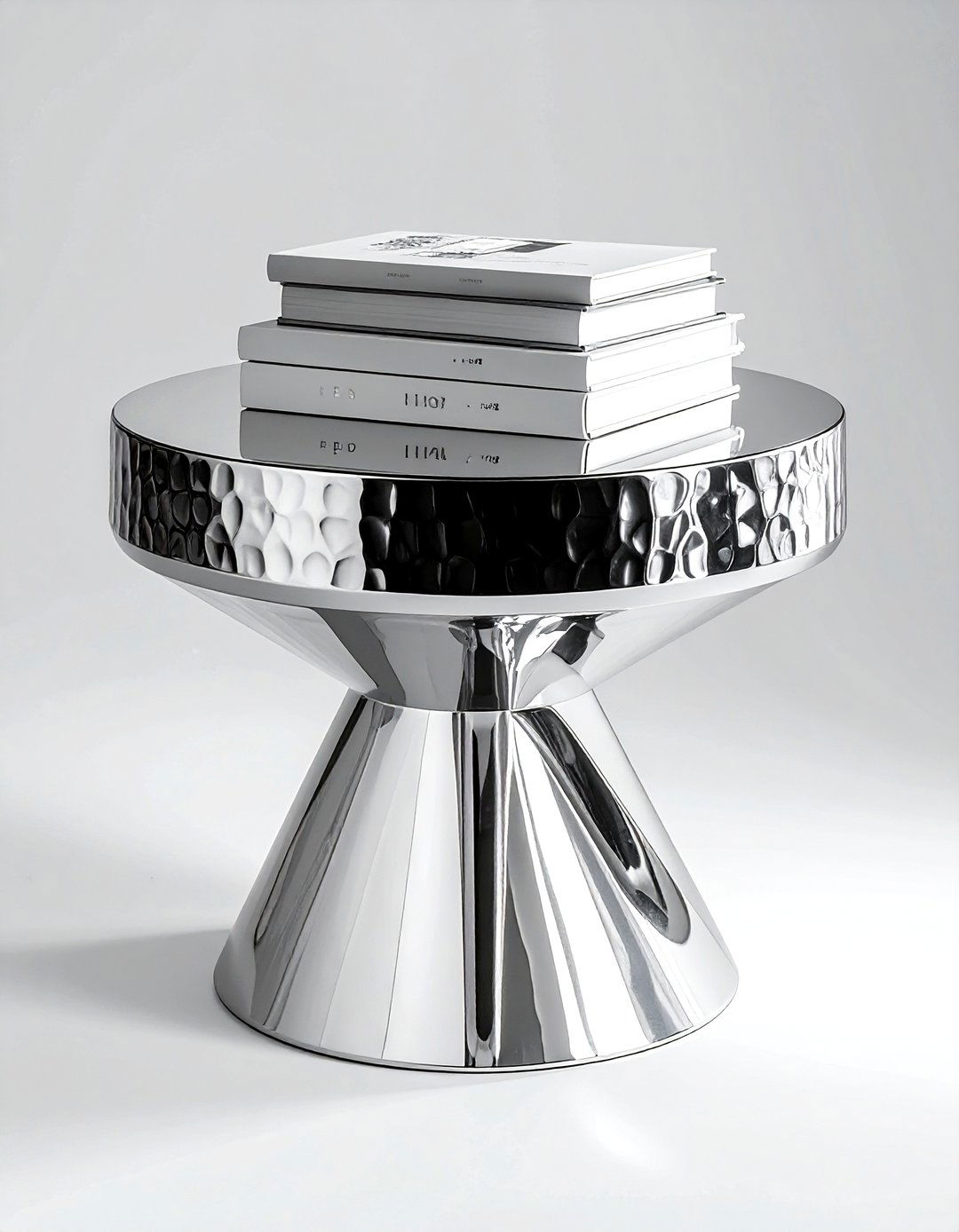 Drum Side Table - 30 living room side table ideas