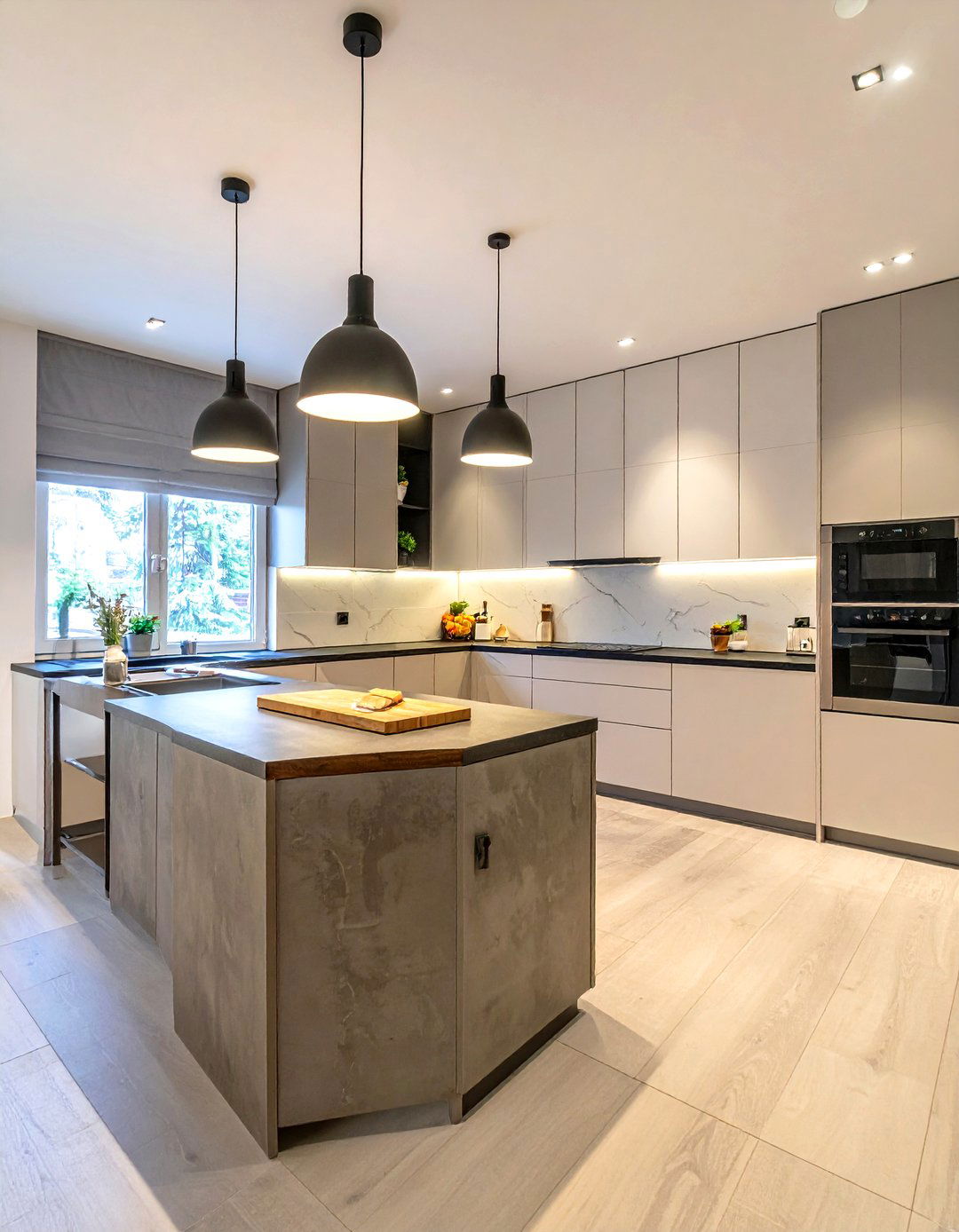 Dual Prep Stations - 30 symmetrical kitchen ideas