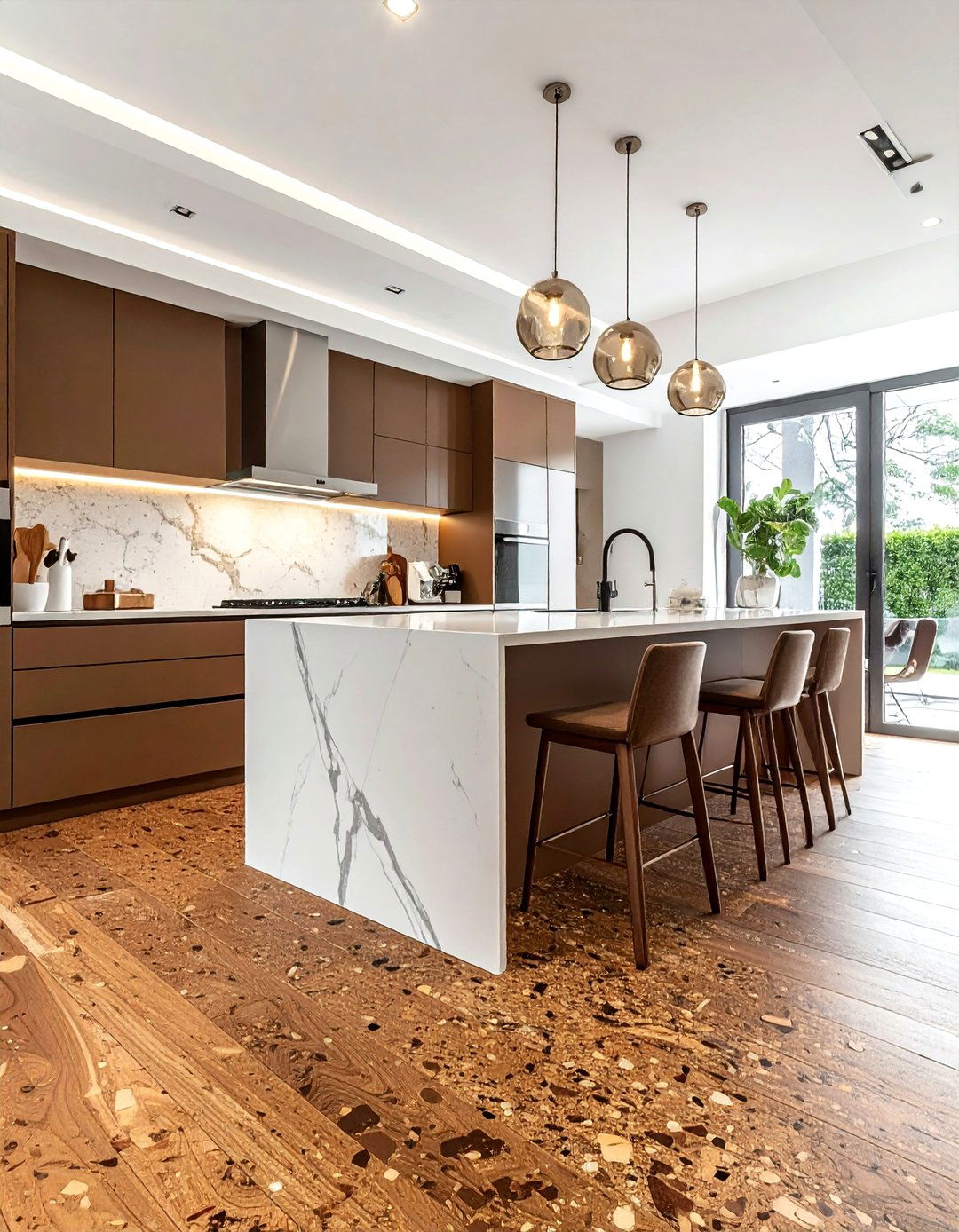 Durable Cork Kitchen Flooring - 30 cork floor kitchen ideas