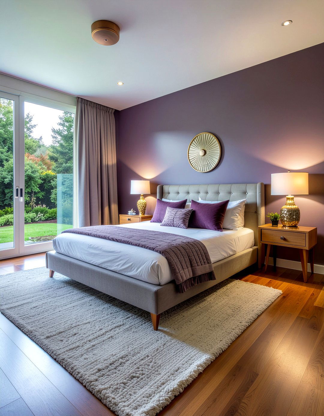 Dusty Purple Bedroom - 30 bedroom purple walls