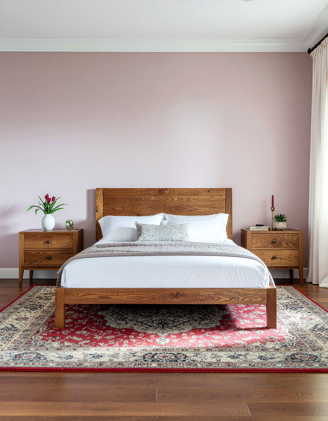 30 Bedroom Dusty Pink Walls Ideas for a Sophisticated Look