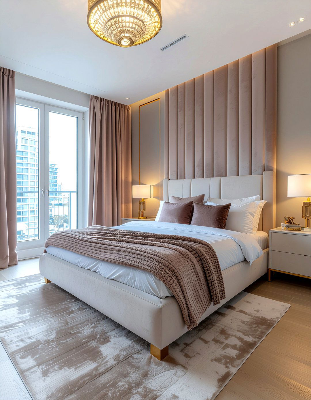 Dusty rose curtains - 30 bedroom drapes