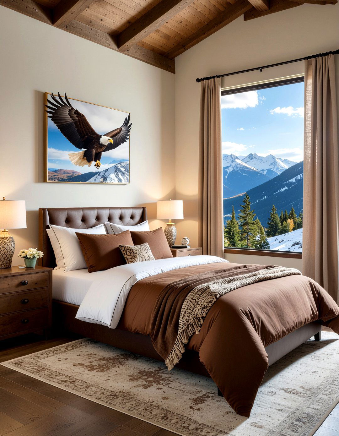 Eagle Bedding Set - 30 bird bedroom ideas