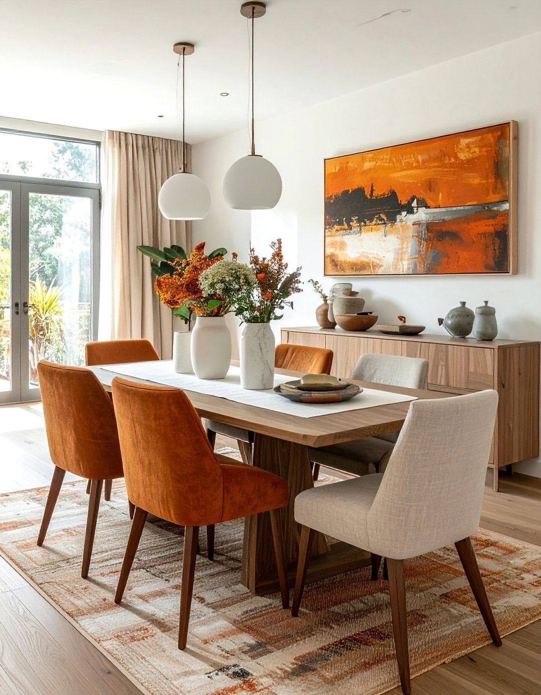 Earth Tone Color Palette - 30 Southwestern dining room ideas