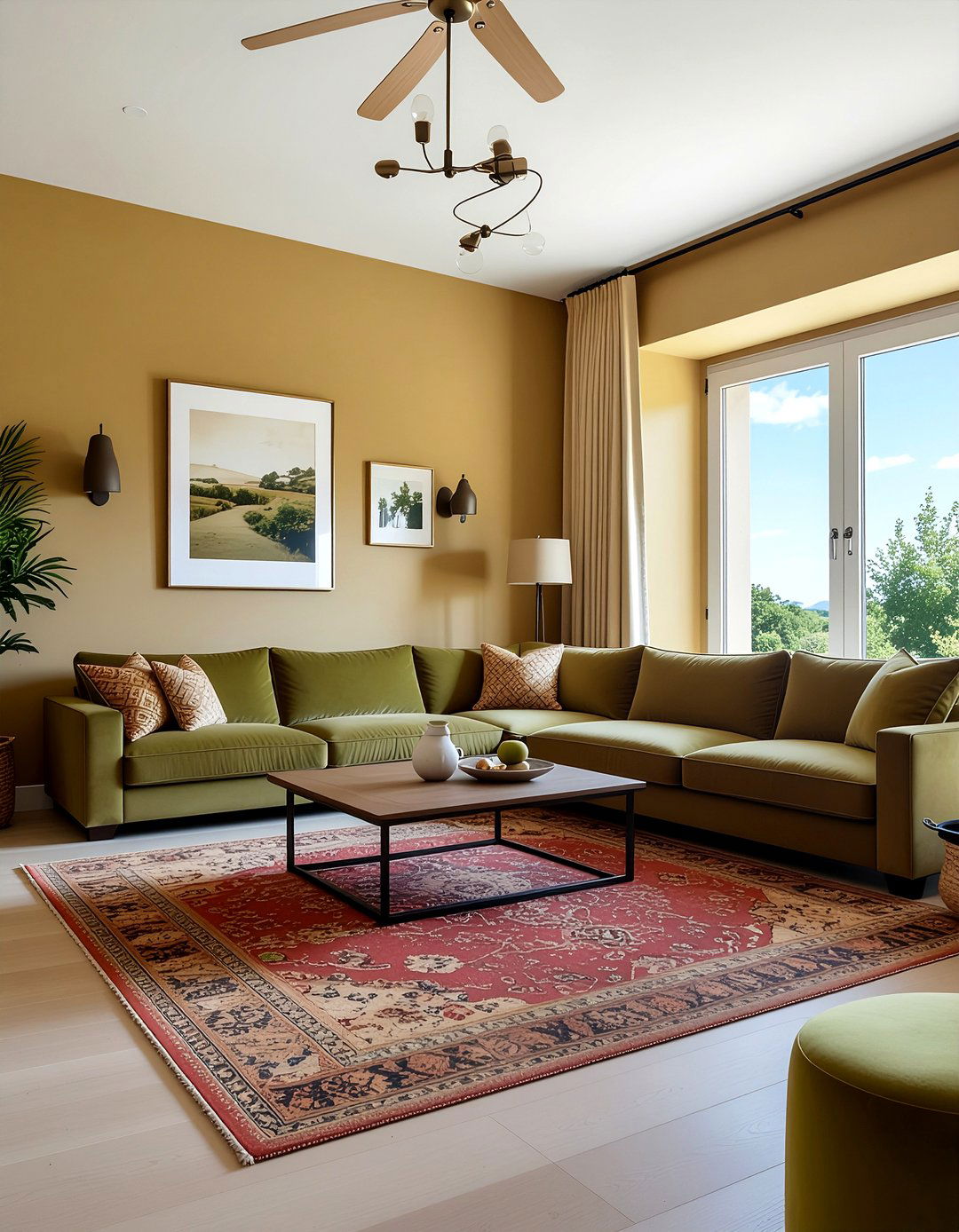 Earth Tone Color Palette - 30 Tuscan living room ideas