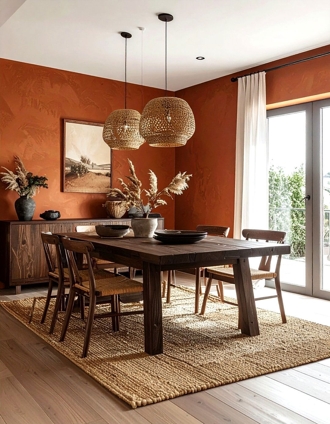 Earth Tone Dining Room - 30 dining room soft settings