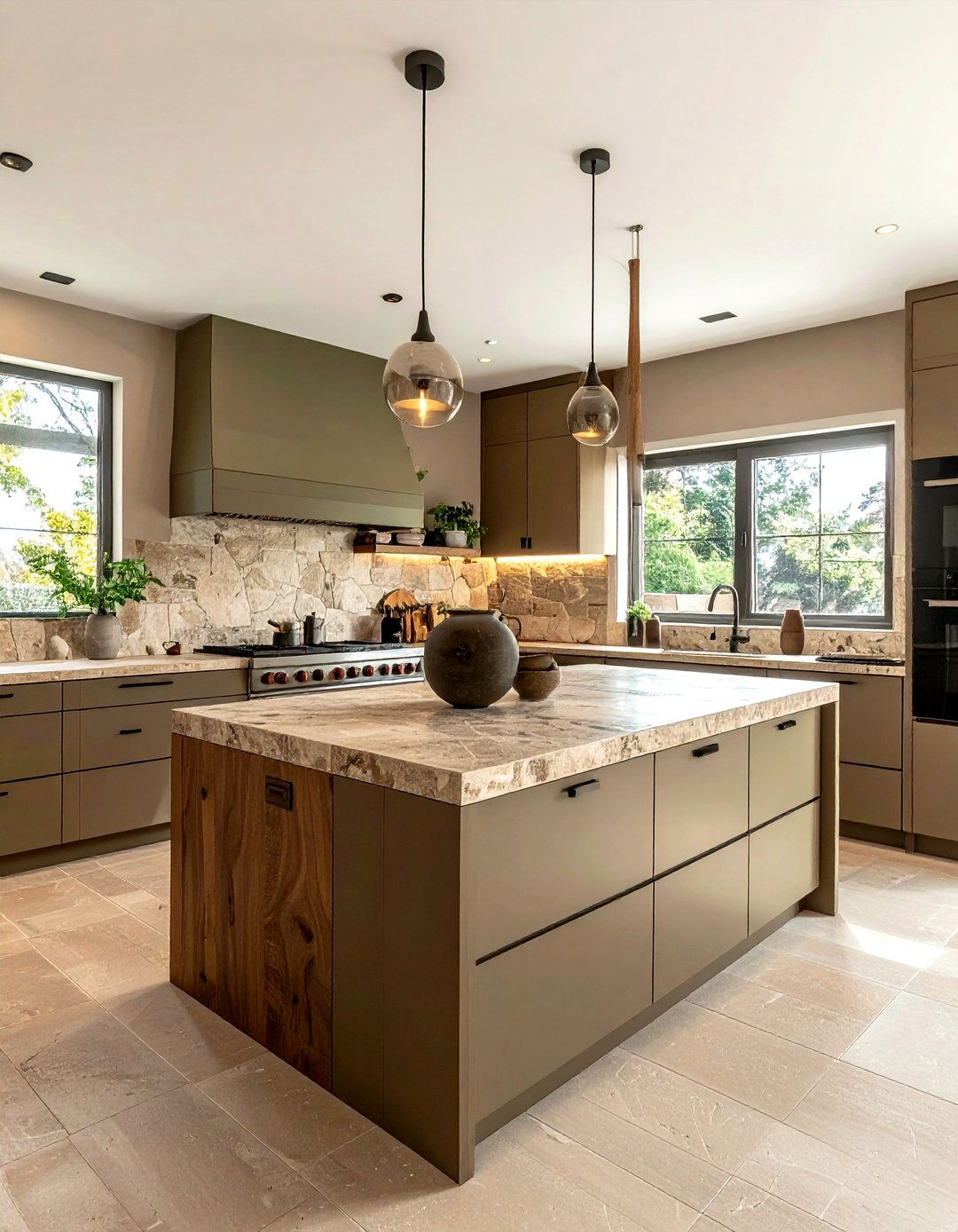 Earth Tone Kitchen - 30 photo-ready kitchen ideas