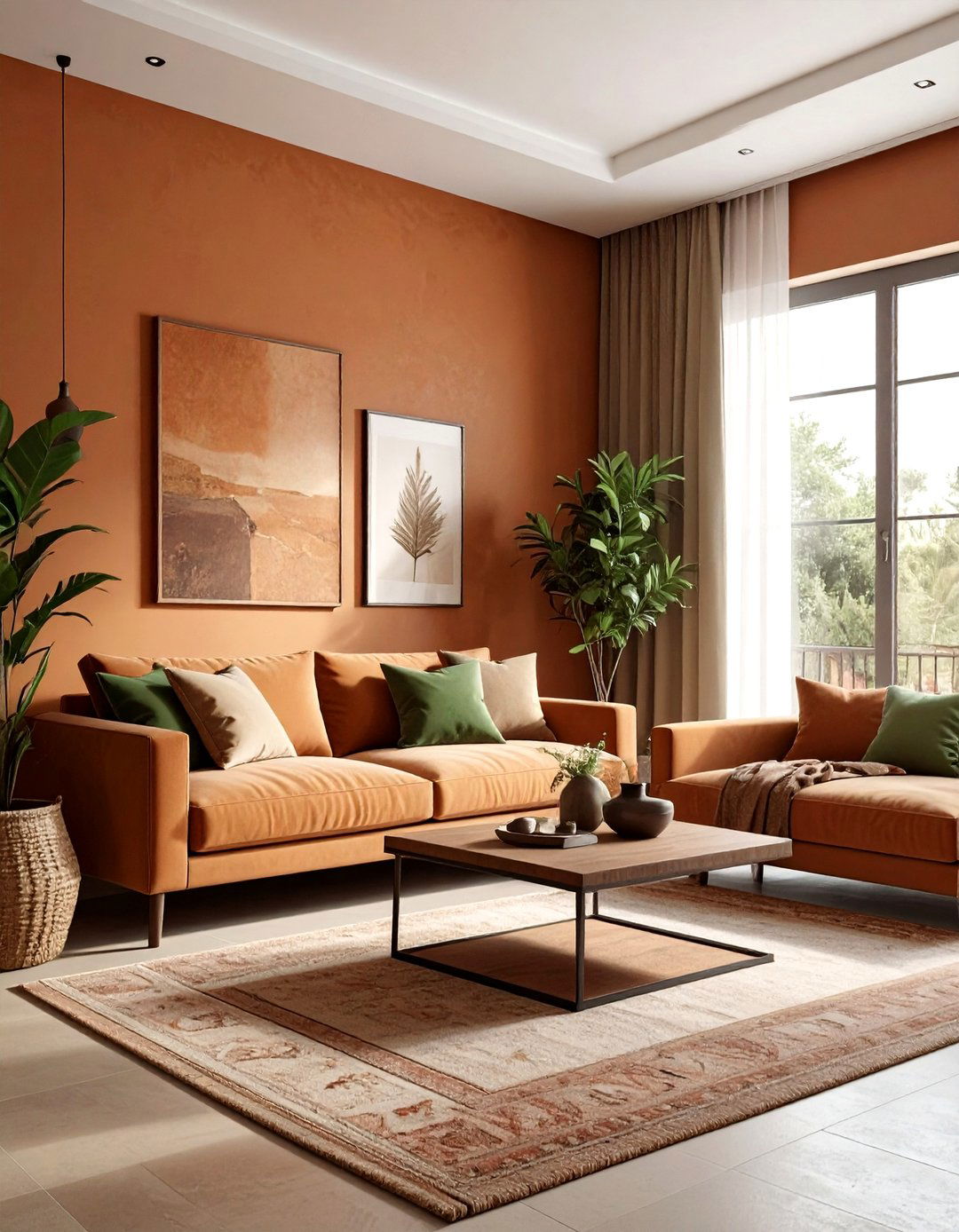 Earth Tone Living Room - 30 zen living room ideas