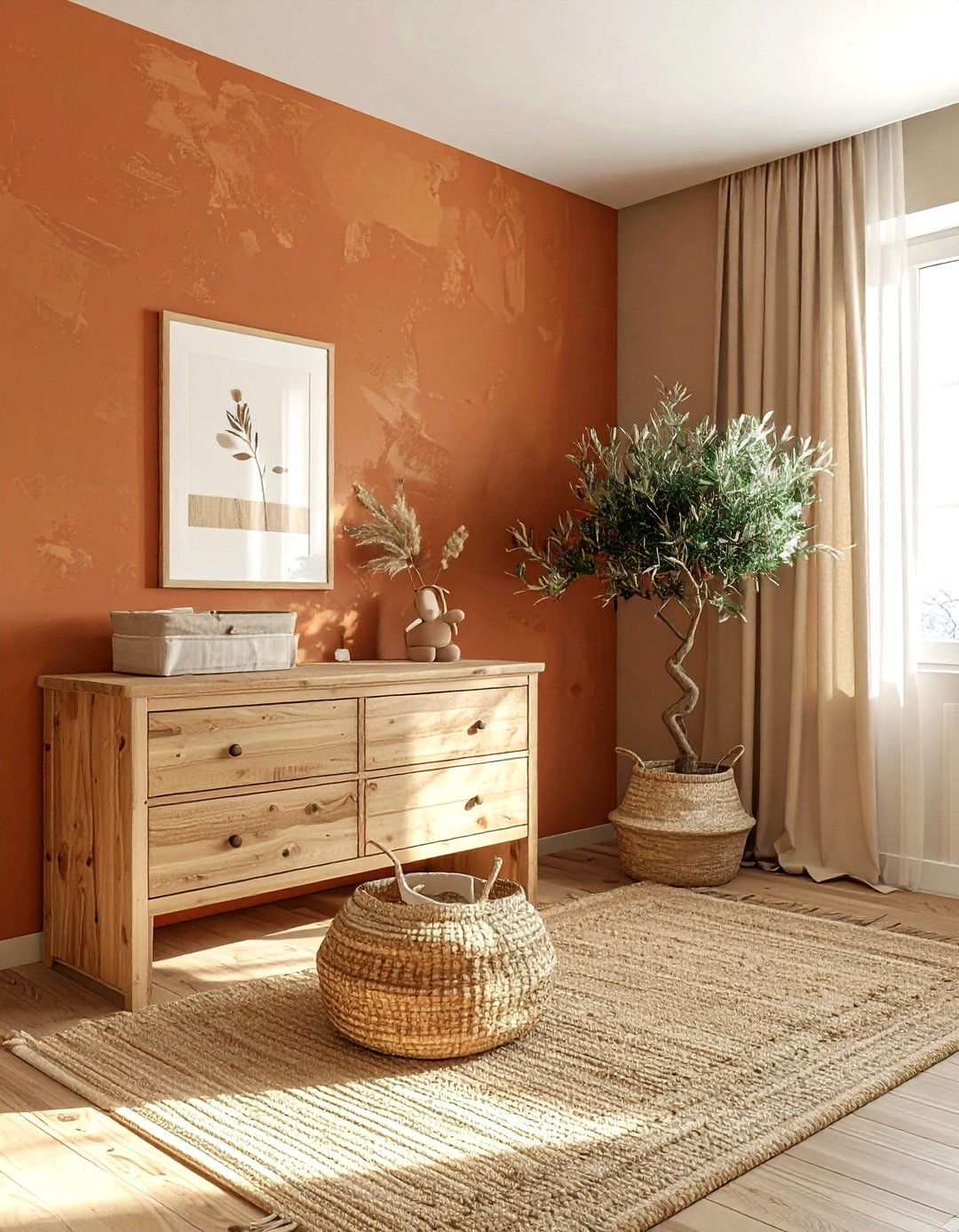 Earth Tone Nursery - 30 newborn bedroom ideas