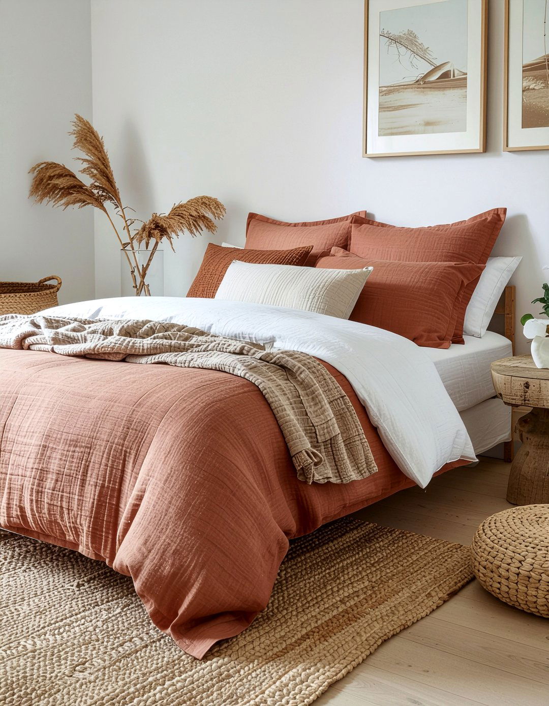 Earth tone euro shams - 30 bedroom euro shams