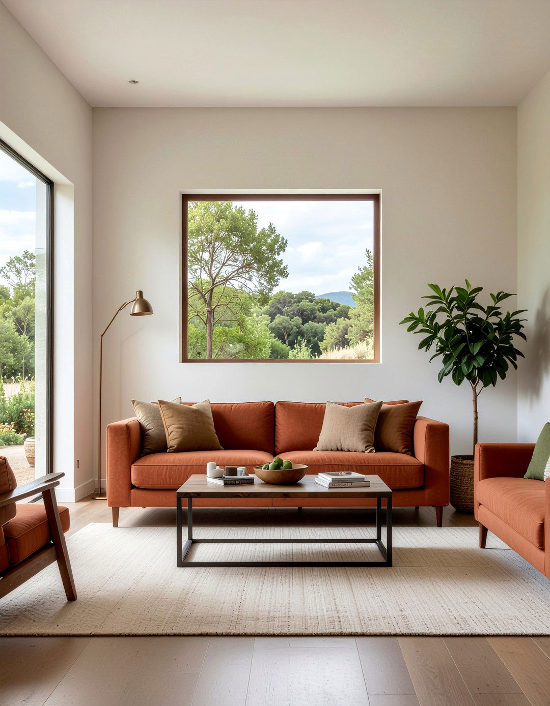 Earth tone living room - 30 contemporary living room ideas