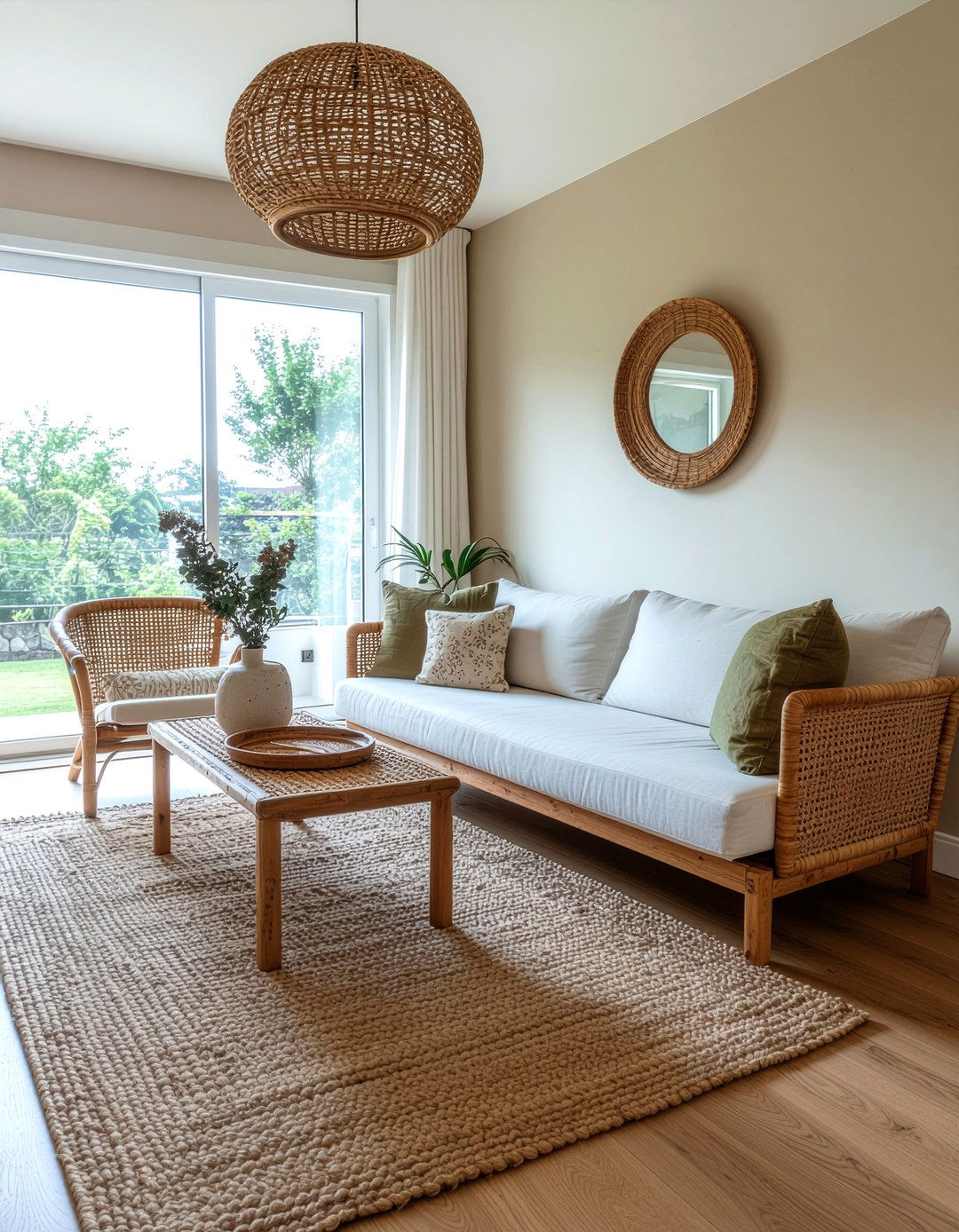 Earth tone living room - 30 living room color blocking ideas