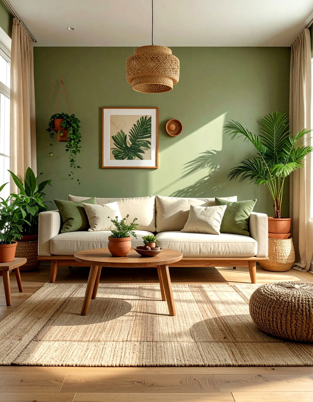 Earth tone living room - 30 living room warm settings