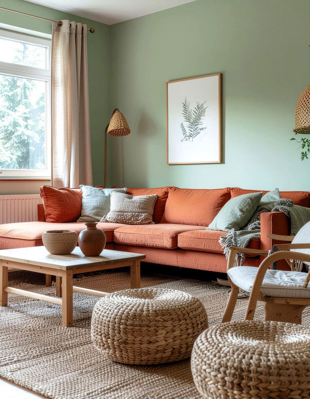 Earth tone living room - 30 modern living room ideas