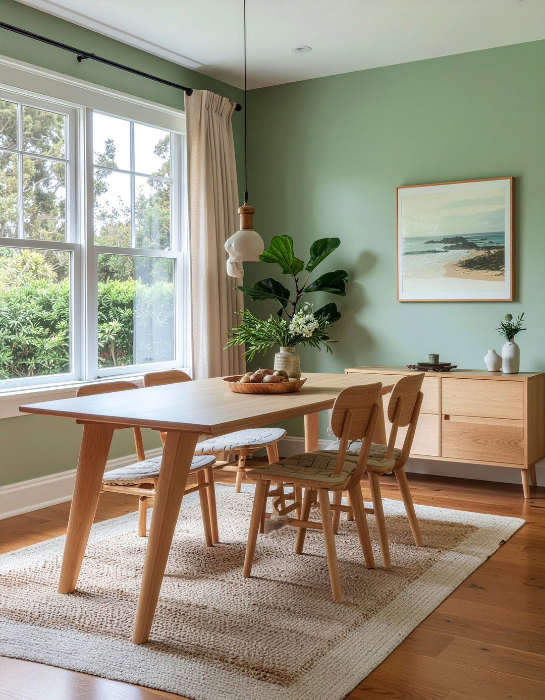 Earthy Green Dining - 30 Australian dining room ideas