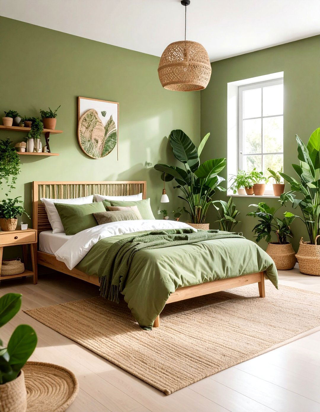 Earthy Square Bedroom - 30 square bedroom ideas