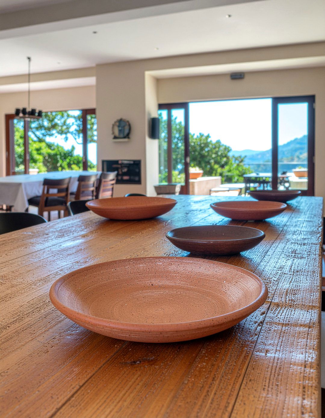 Earthy Terracotta Bowls - 30 dinnerware dining room ideas