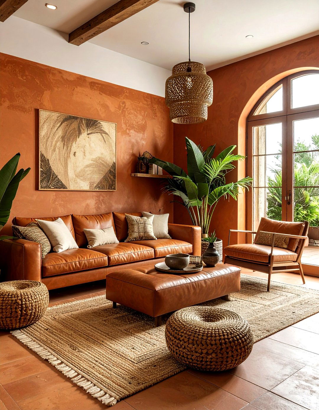 Earthy Tone Interior - 30 living room photography ideas
