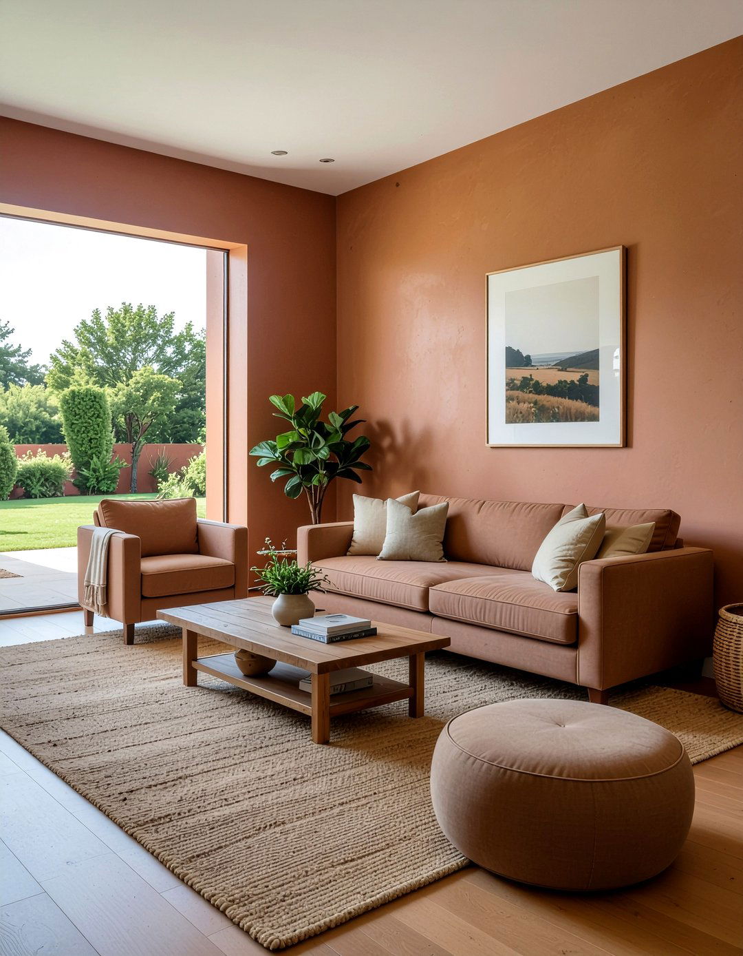 Earthy Tone Living Room - 30 popular living room ideas