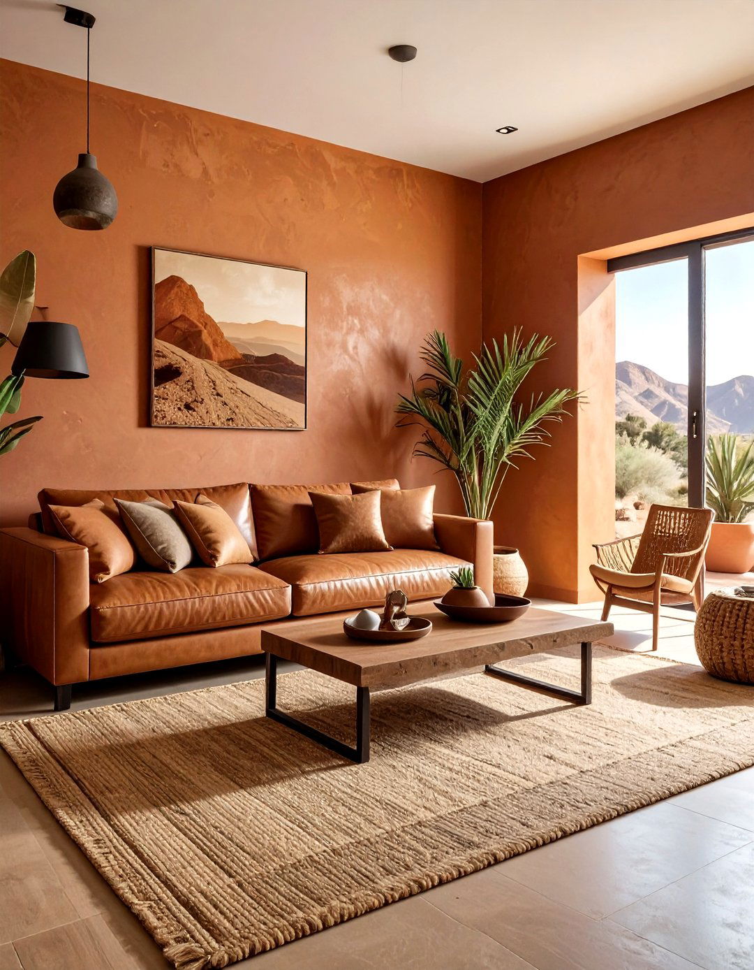 Earthy Tone Living Room - 30 trendy decor ideas