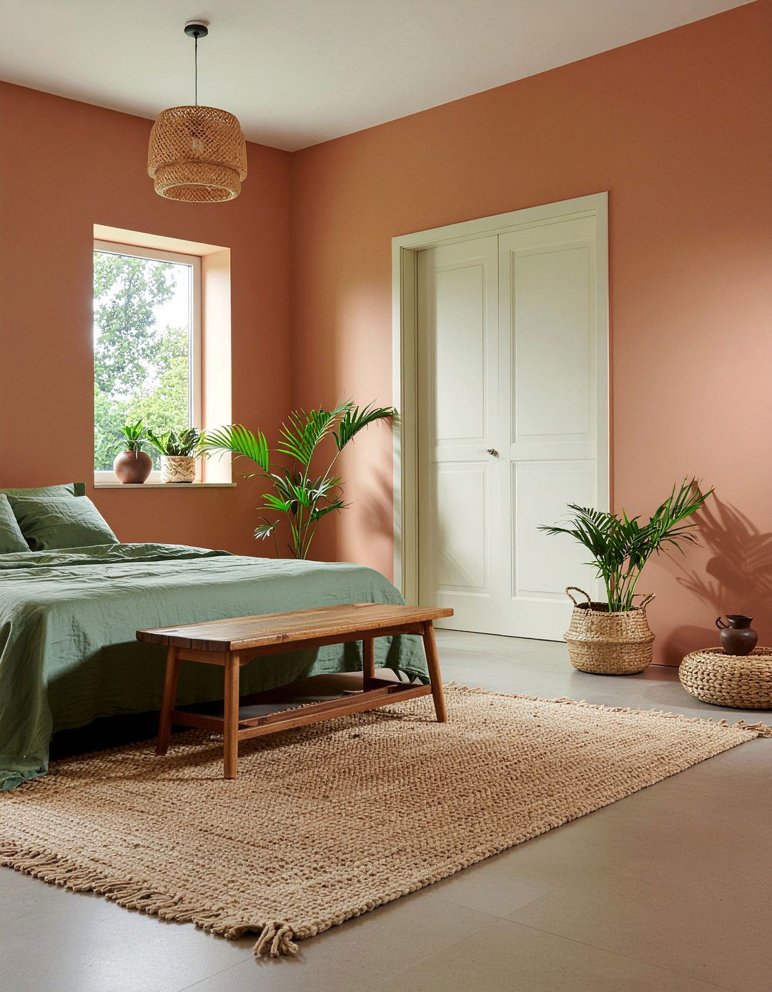 Earthy Tones Bedroom - 30 bedroom decor ideas