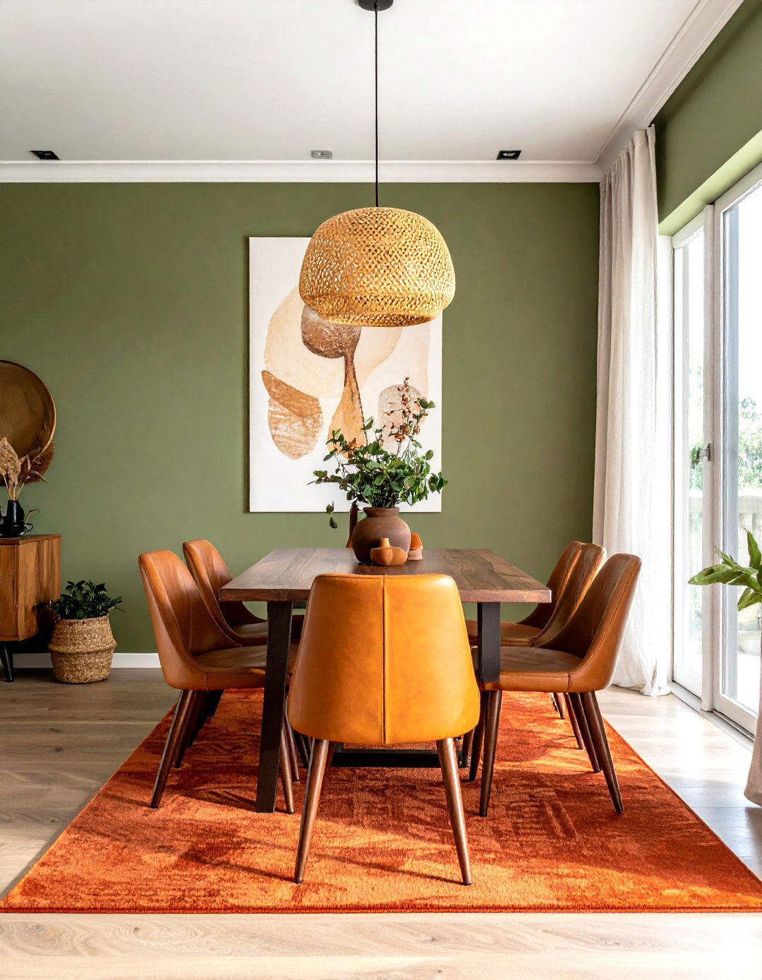 Earthy Tones Dining Room - 30 Sonoma dining room ideas
