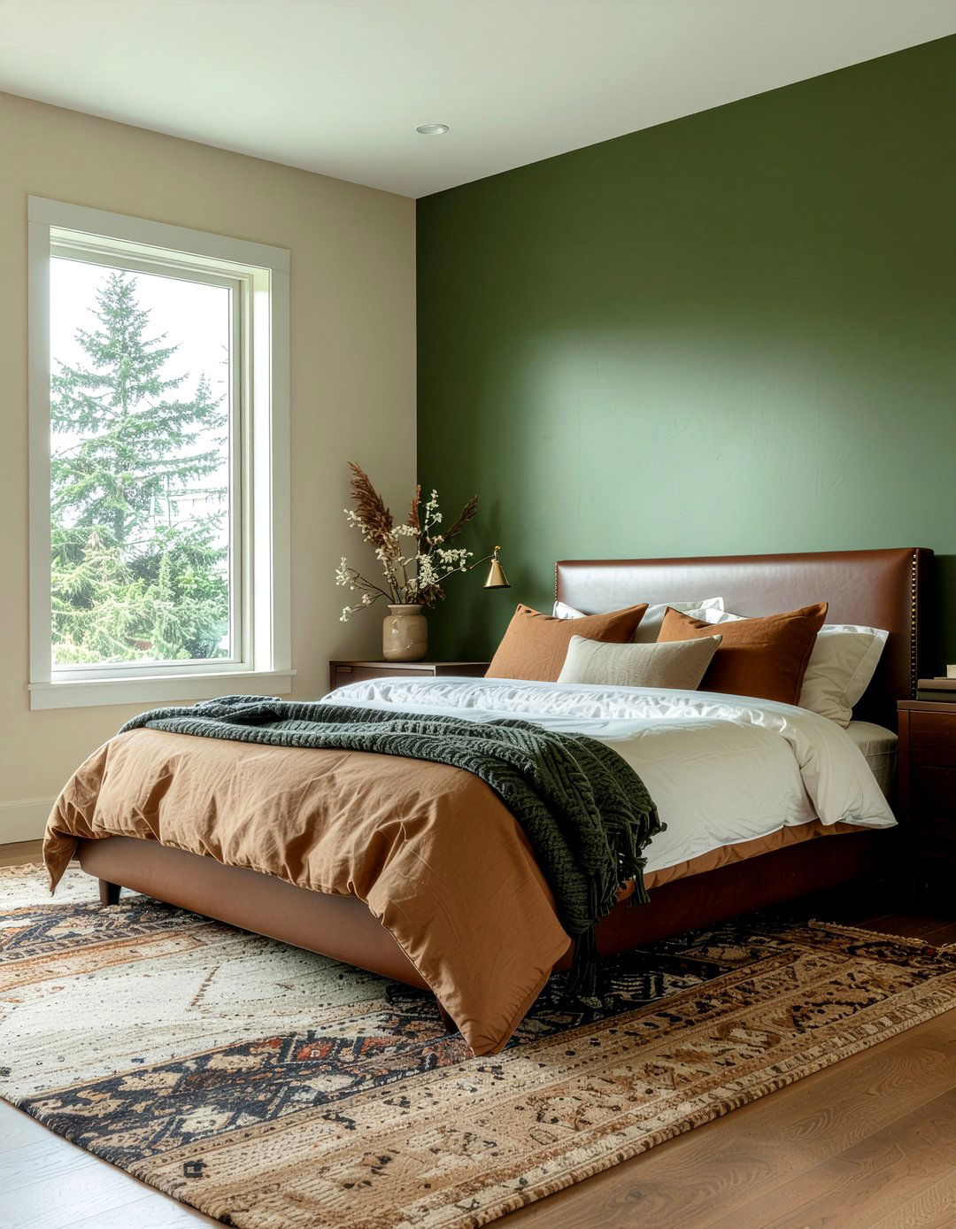 Earthy color palette - 30 rustic bedroom ideas