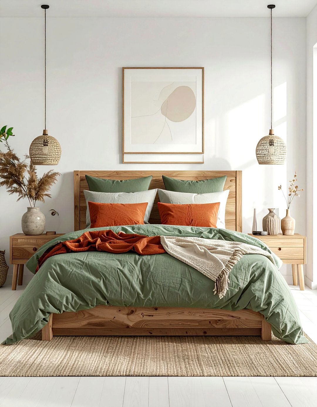 Earthy neutral bedroom - 30 Real Simple decor ideas