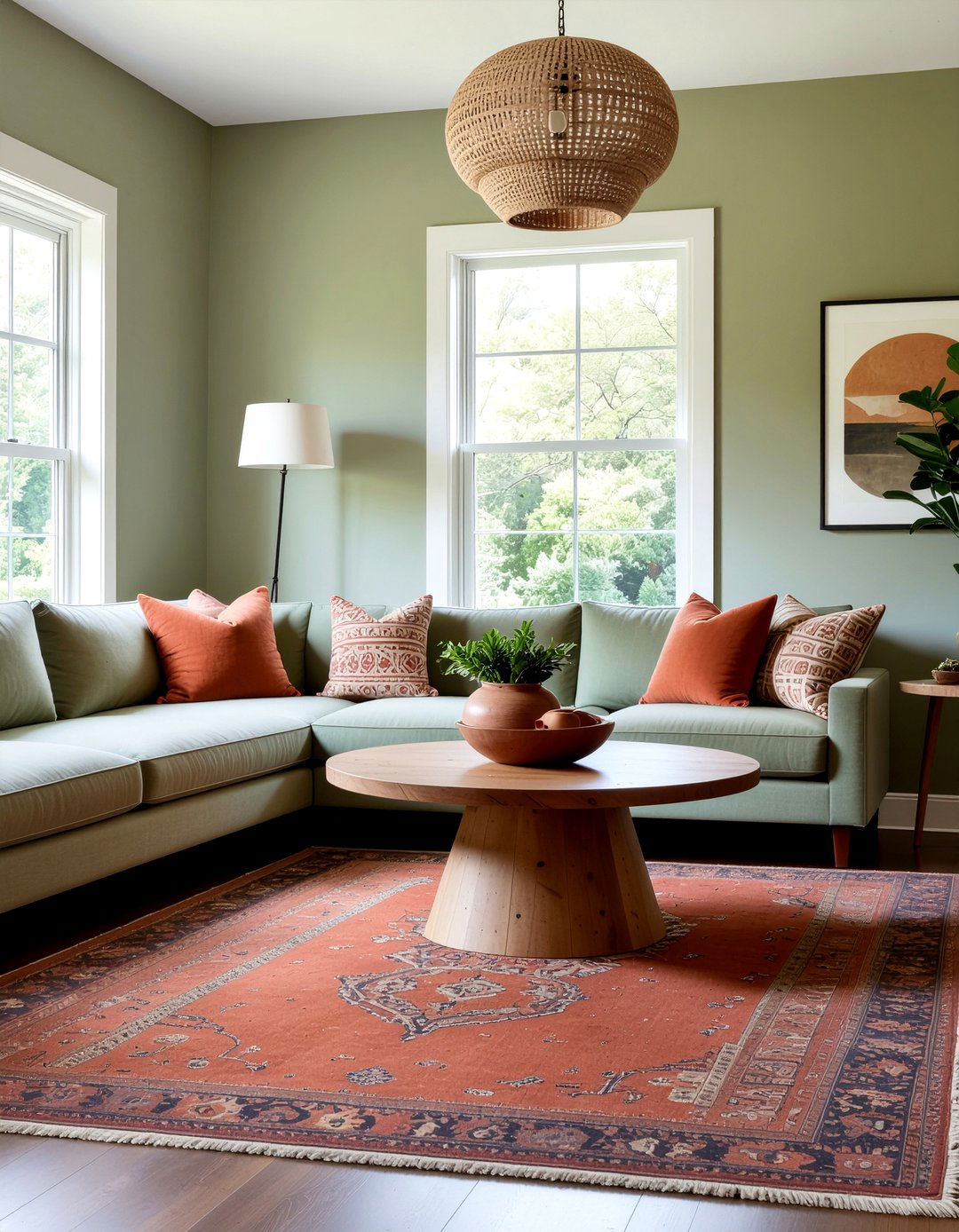 Earthy tone living room - 30 sanctuary living room ideas