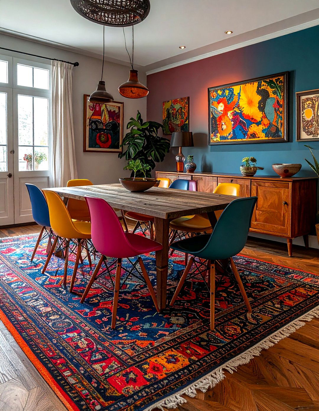Eclectic Dining Room - 30 designer dining room ideas