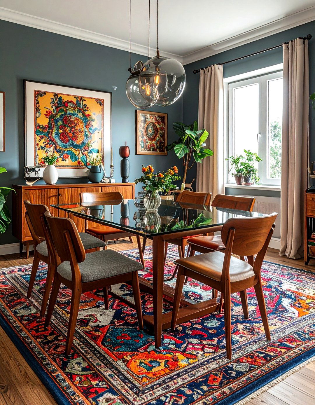 Eclectic Dining Room - 30 dining room decor ideas