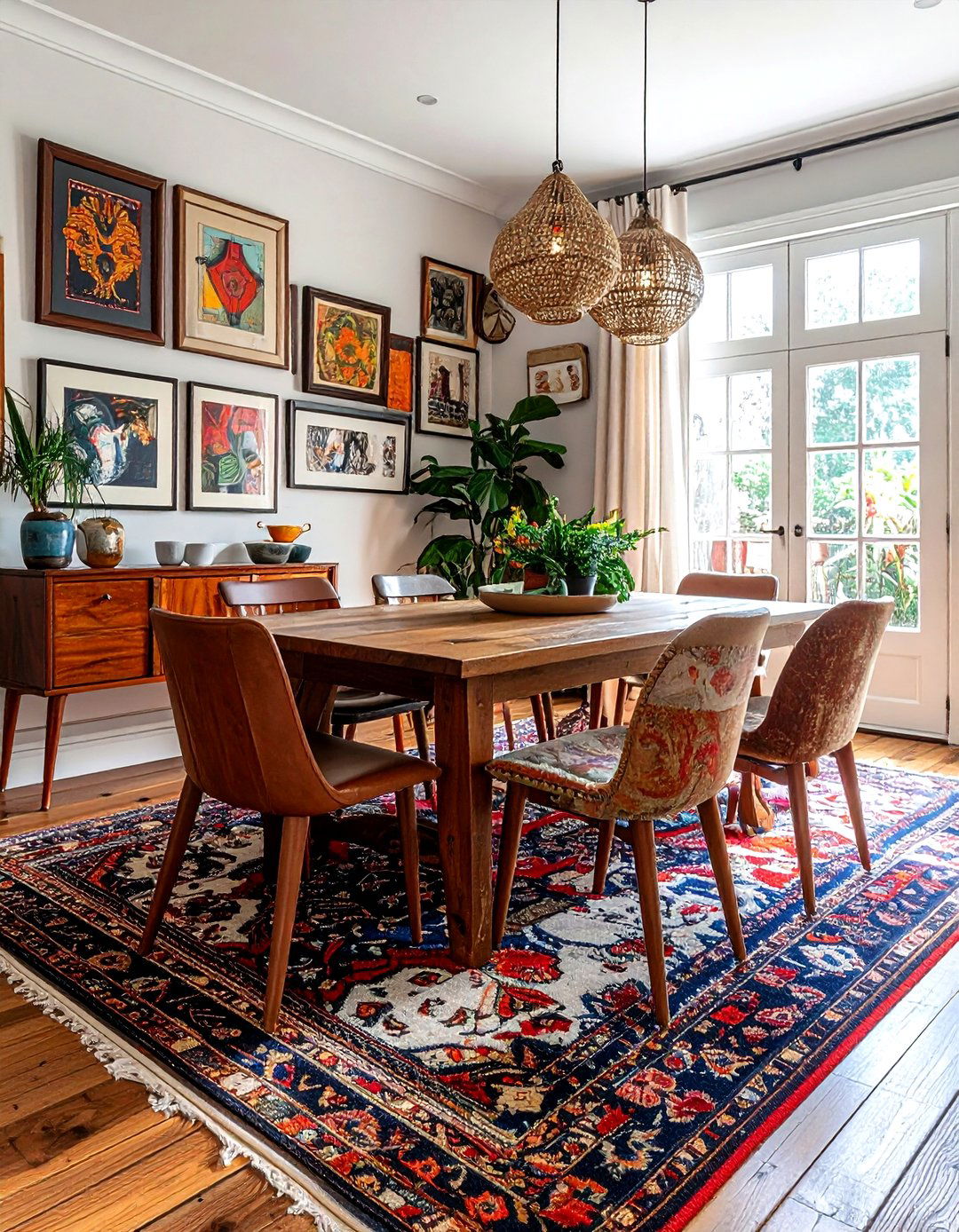 Eclectic Dining Room - 30 dining room everyday ideas