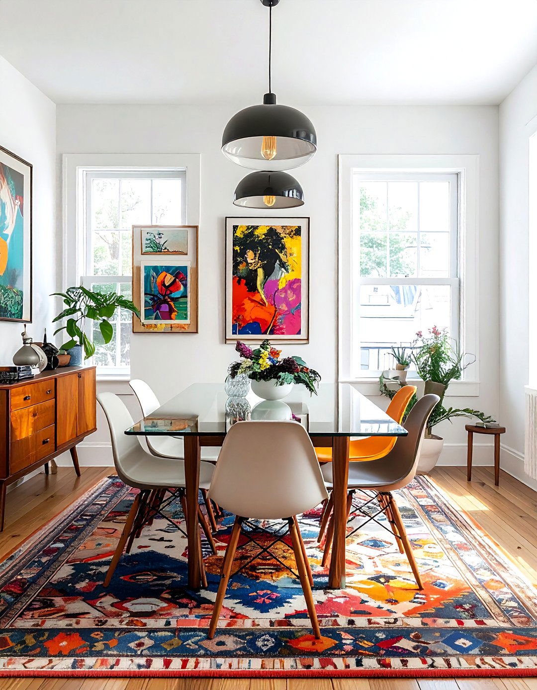 Eclectic Dining Room - 30 beautiful dining room ideas