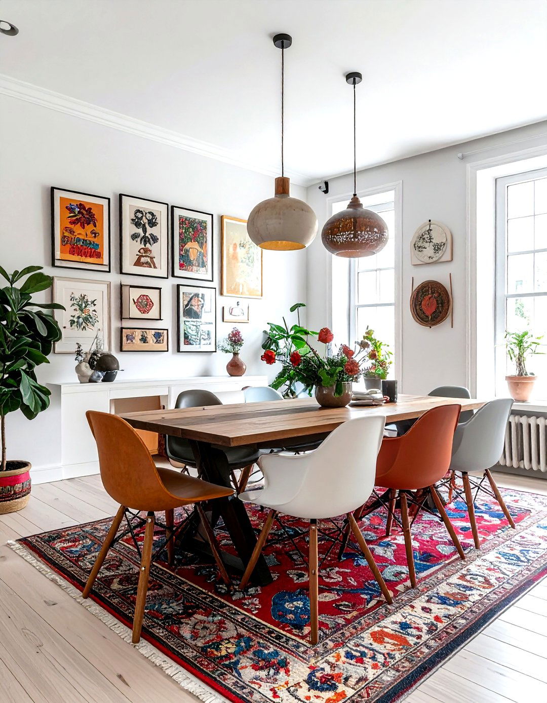 Eclectic Dining Room - 30 dining room redesign ideas