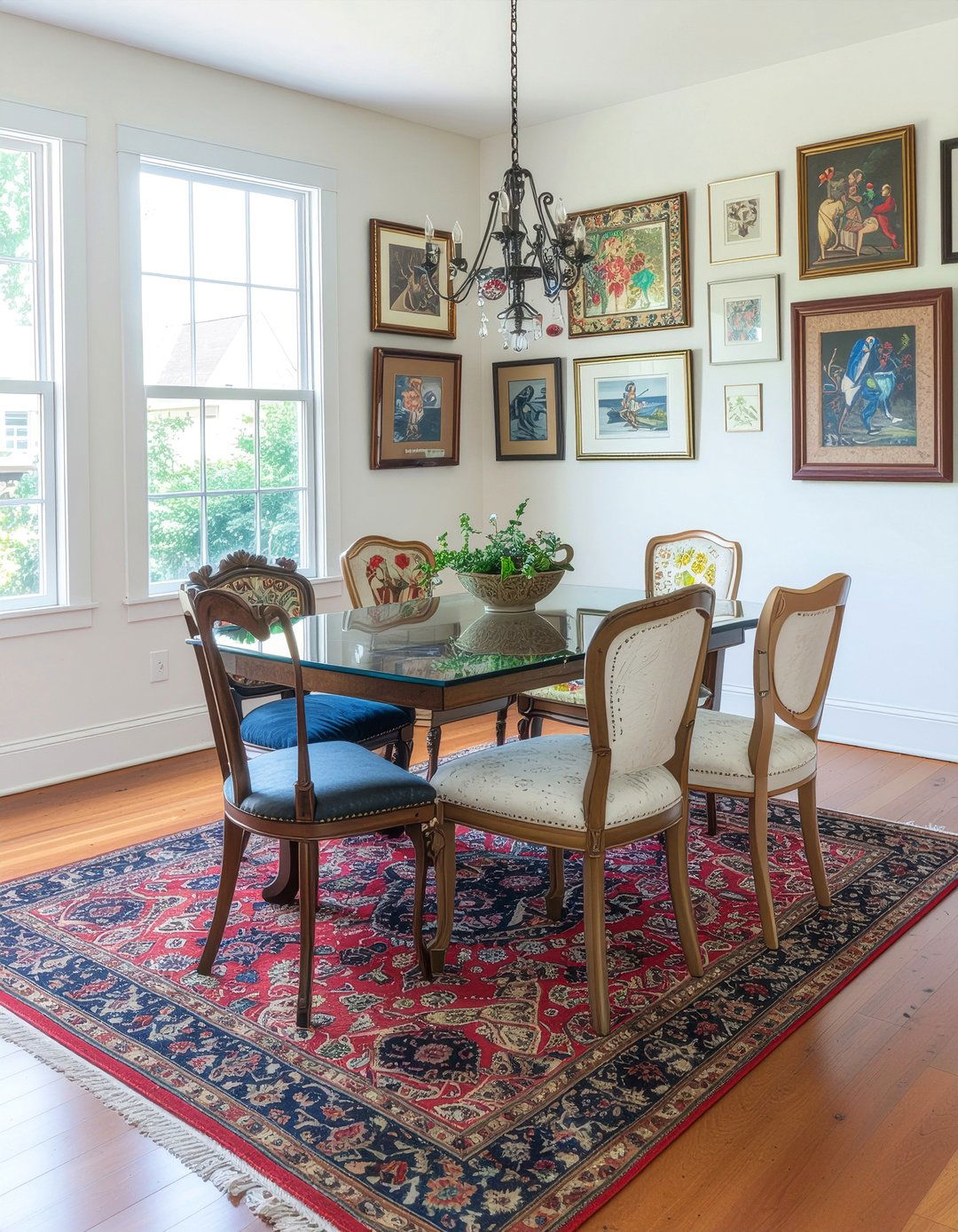 Eclectic Dining Room - 30 dreamy dining room ideas