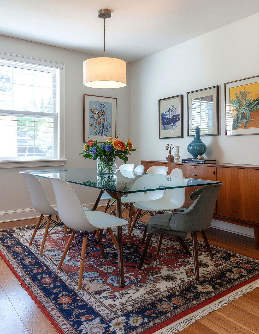 Eclectic Dining Room - 30 easy dining room ideas