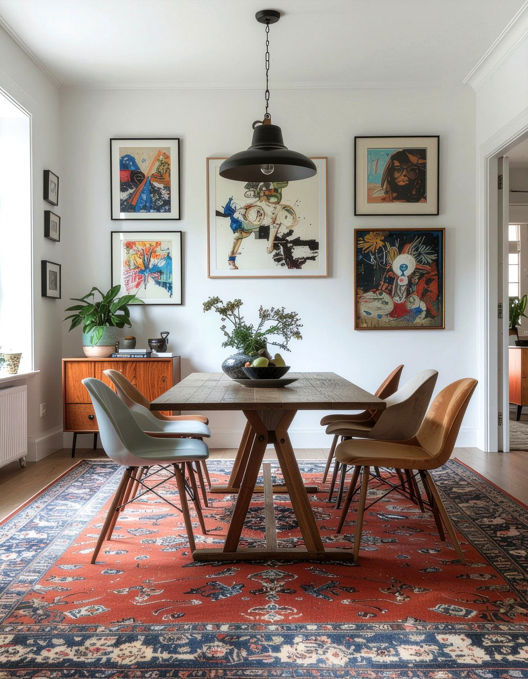 Eclectic Dining Room - 30 functional dining room ideas