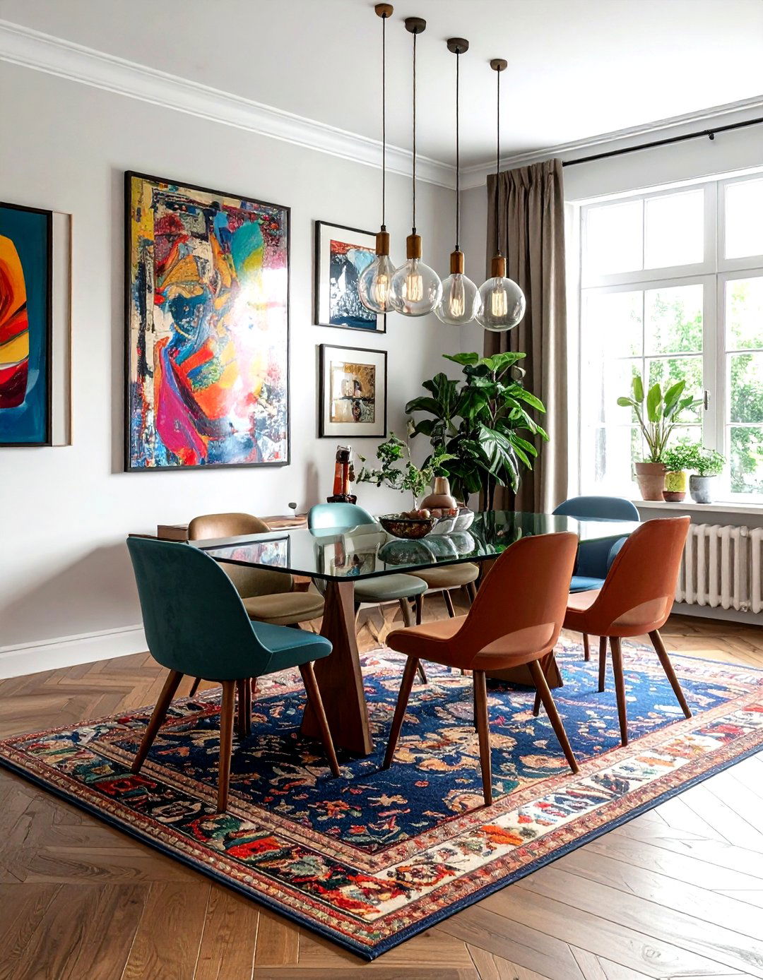 Eclectic Dining Room - 30 gorgeous dining room ideas