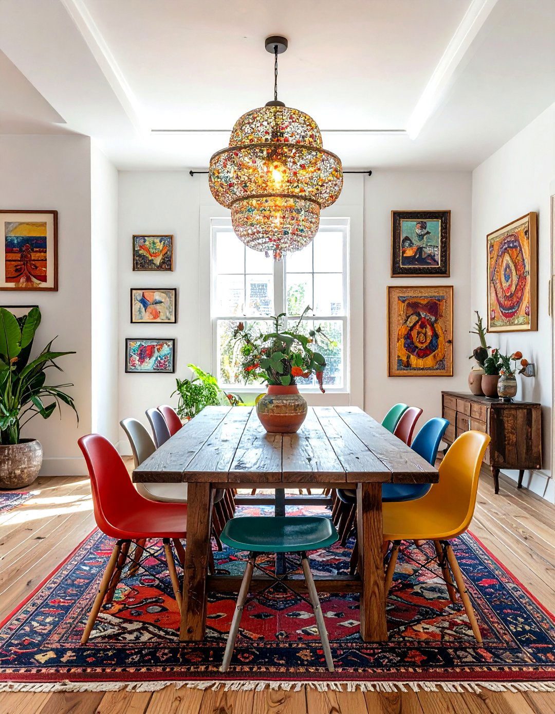 Eclectic Dining Room - 30 jaw-dropping dining room ideas