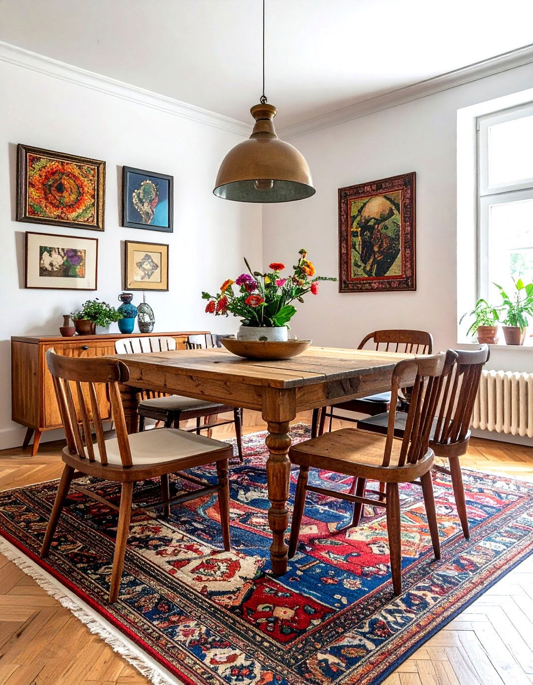 Eclectic Dining Room - 30 layered dining room ideas