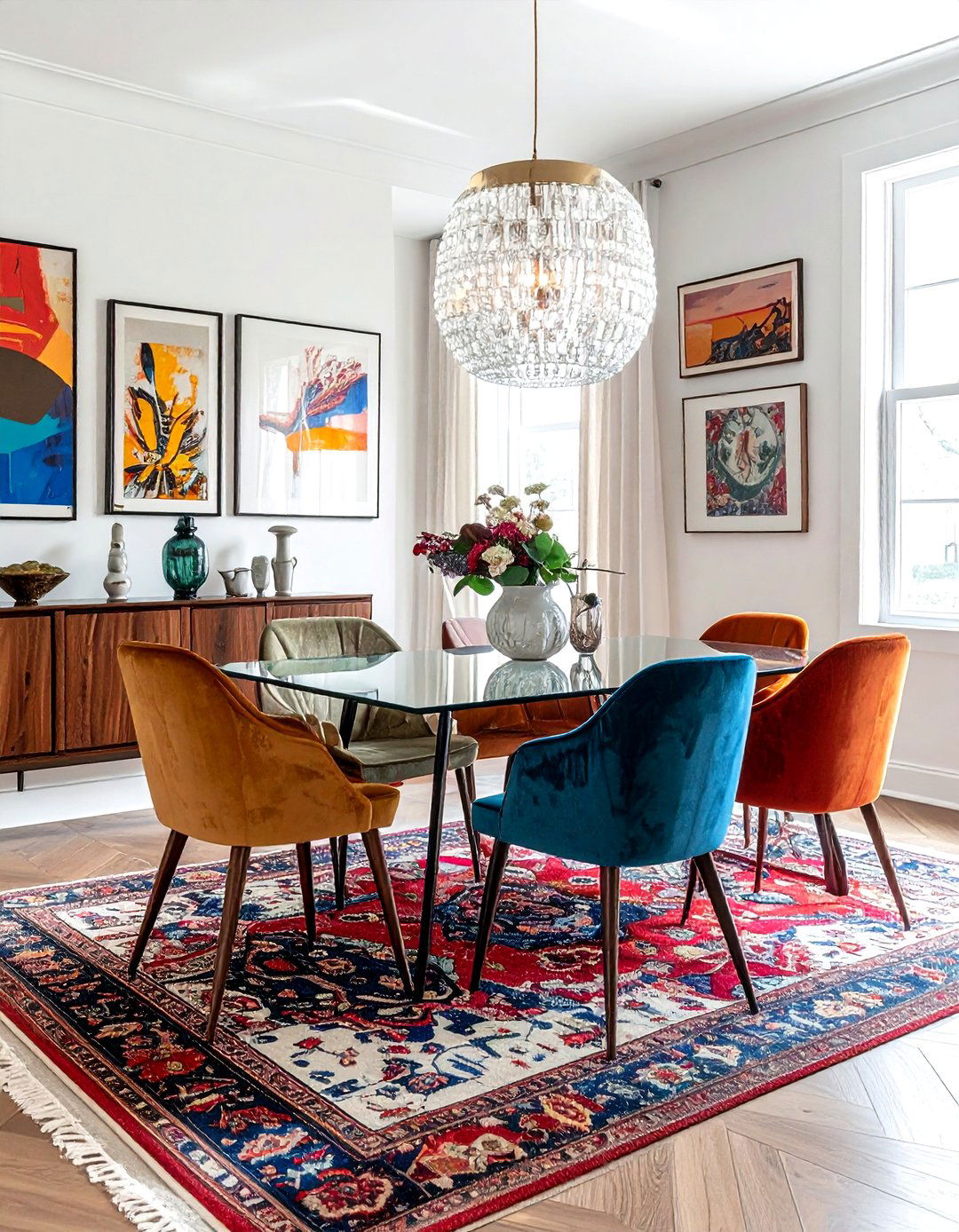 Eclectic Dining Room - 30 popular dining room ideas