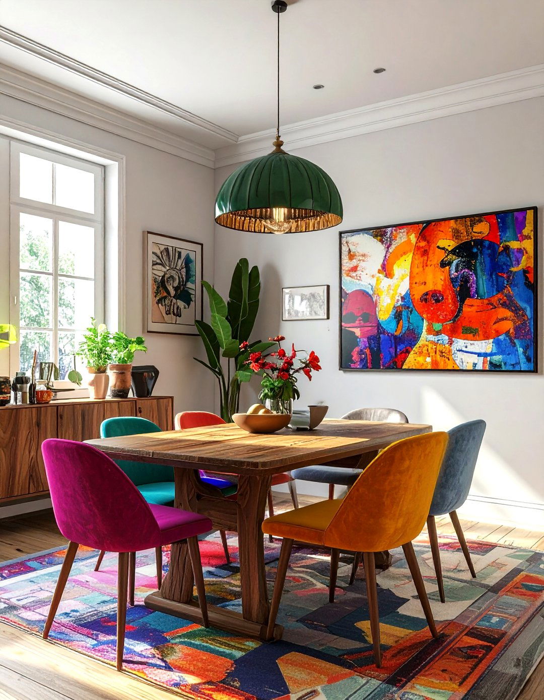 Eclectic Dining Room - 30 refined dining room ideas
