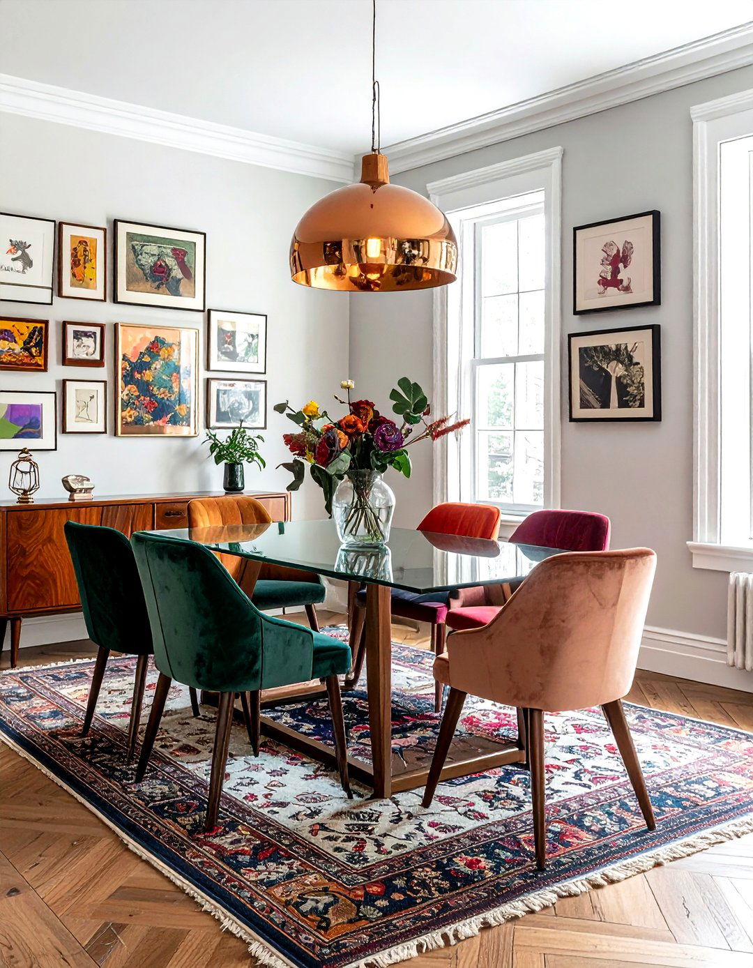Eclectic Dining Room - 30 separate dining room ideas
