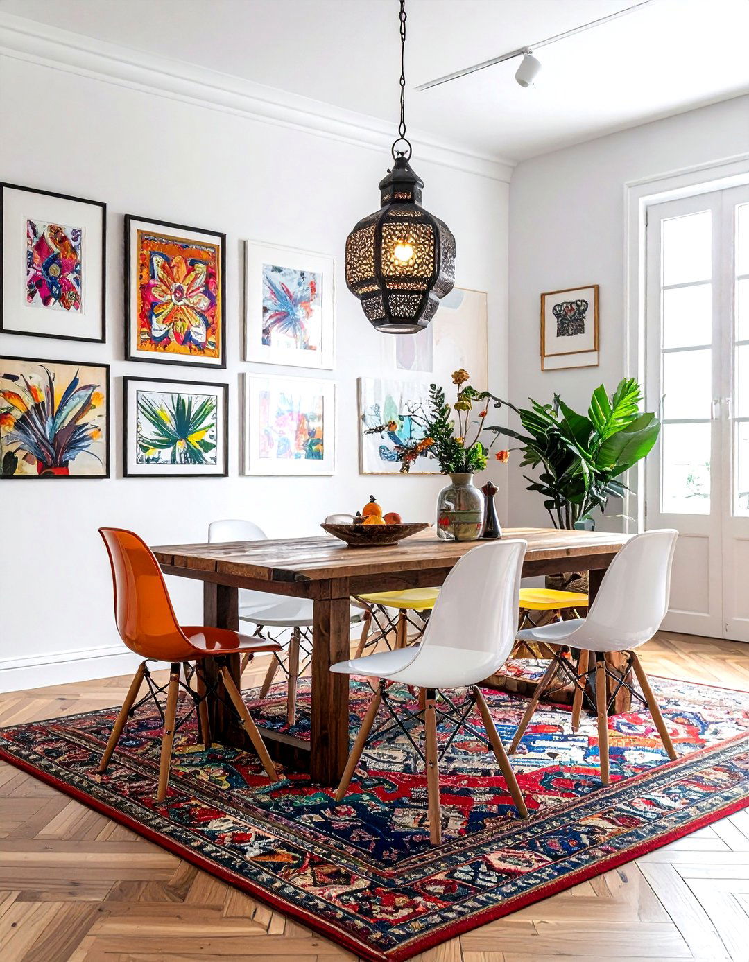 Eclectic Dining Room - 30 talking point dining room ideas