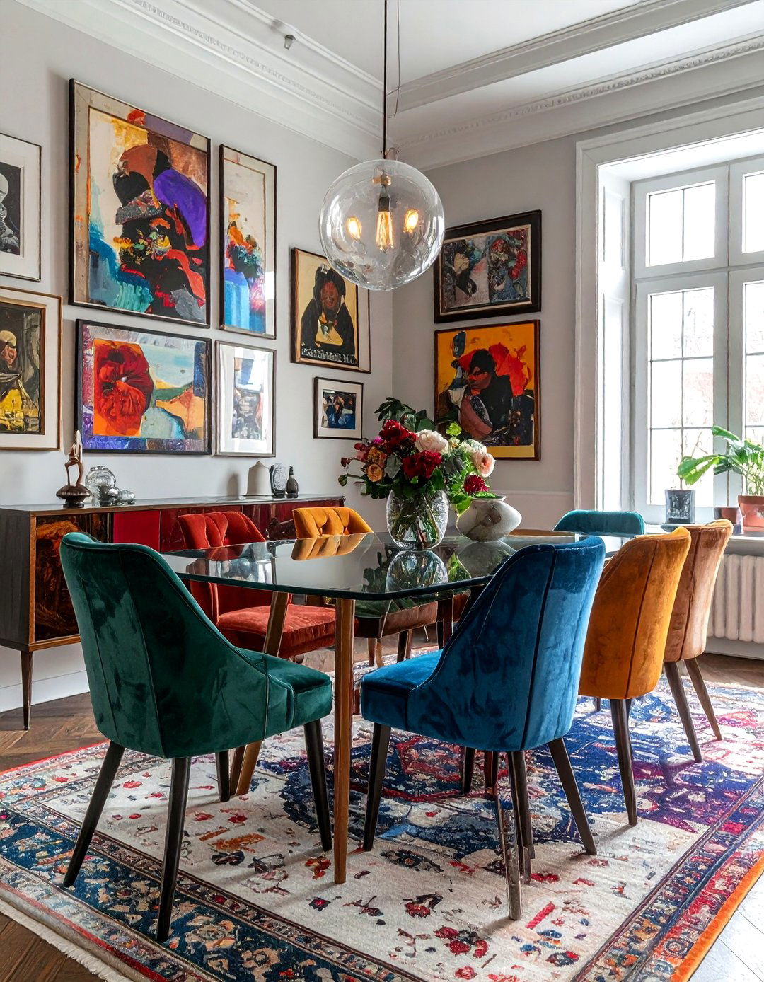 Eclectic Dining Room - 30 unique dining room ideas