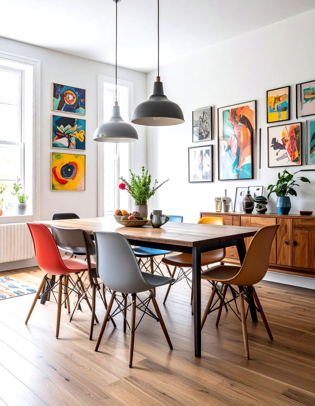 Eclectic Dining Room Style - 30 weeknight dinner dining room ideas