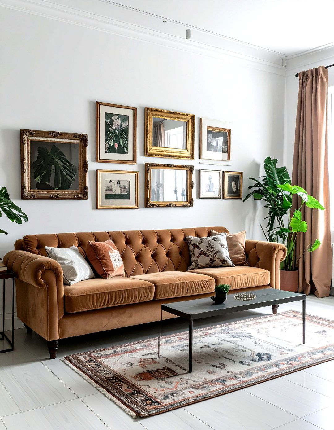 Eclectic Gallery Wall - 30 bohemian home decor ideas