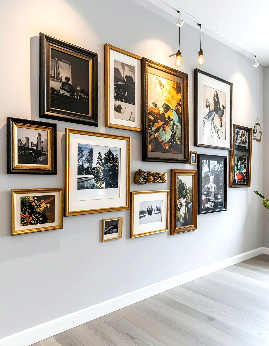 Eclectic Gallery Wall - 30 inviting decor ideas