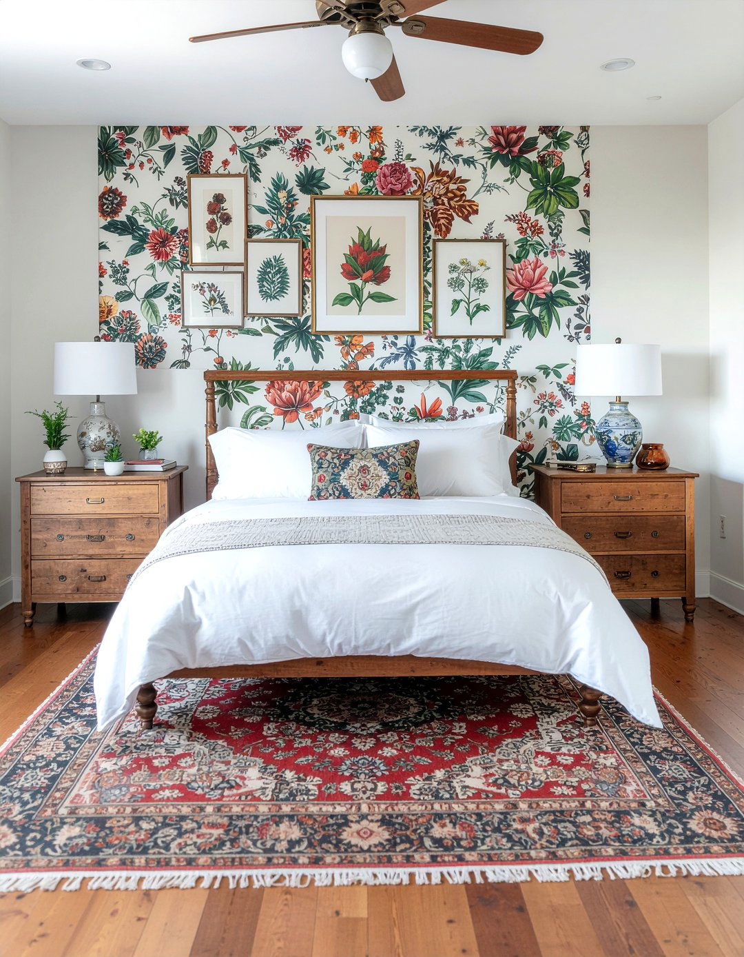 Eclectic King Bedroom - 30 king size bedroom ideas