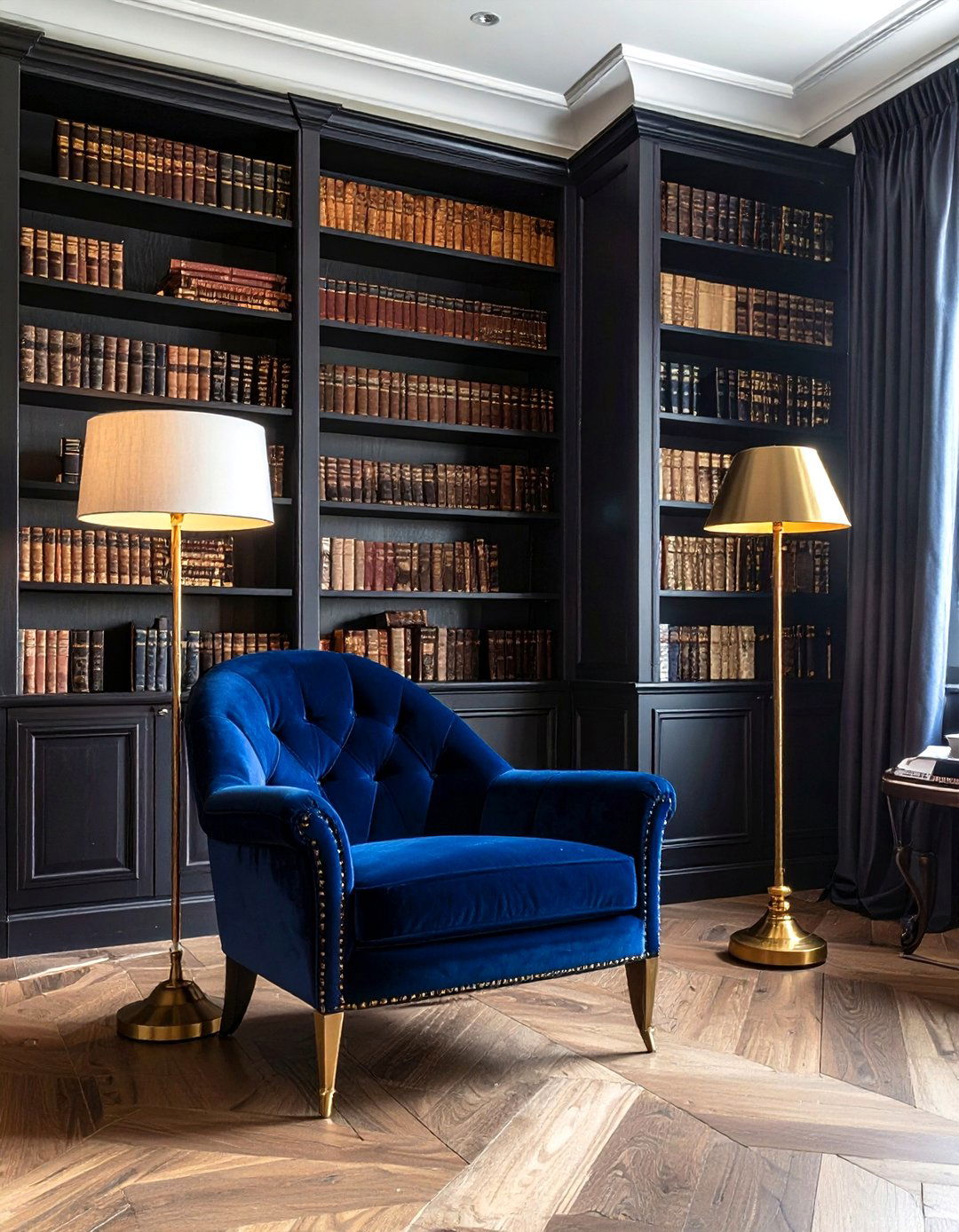 Eclectic Library - 30 collected decor ideas